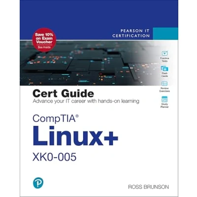 Abbildung von CompTIA Linux+ XK0 005 Cert Guide (Cert Guides)