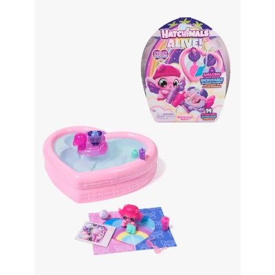 Abbildung von Hatchimals Alive Bestie Pool Party Spielset