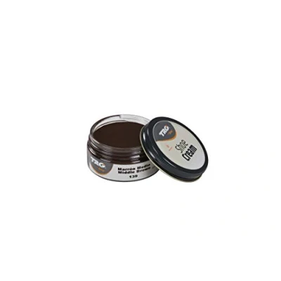 Abbildung von TRG the One Shoe Cream, Creme für Leder und Kunstleder, Braun (139 Medium Brown), 50 ml