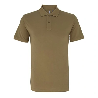 Abbildung von Asquith &amp; Fox Herren Poloshirt mit kurzen Ärmeln (Khaki)