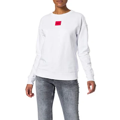 Abbildung von HUGO Nakira Sweatshirt, Damen, Größe: XS, White