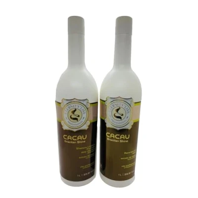 Abbildung von Eternity Liss brasilianischen Glanz Cacau Hair Care Kit (2 x 1 Liter)