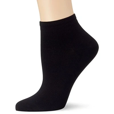 Abbildung von Dim Socken Kurze Skin Damen x2, Black, One Size