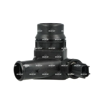 Abbildung von NRF 725349 Kühlwasserthermostat integriertes Gehäuse VOLVO: XC90 I, V70 3, S80 II, LAND ROVER: Freelander 2 SUV
