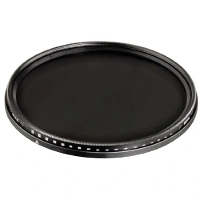 Abbildung von Hama Vario Graufilter, 2 fach Vergütung, Für 52 mm Foto Kameraobjektive, ND2 400