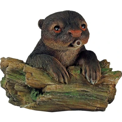 Abbildung von Schwimmende Sprühfigur Otter auf Baumstamm Ubbink