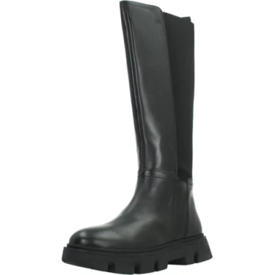 Abbildung von Geox D VILDE Stiefel Chunky Boot, Plateau mit Plateausohle