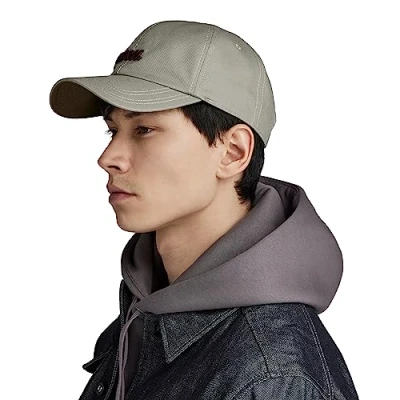 Abbildung von G STAR RAW Herren Avernus Artwork Baseball Cap, Grau (elephant skin D22308 D190 G106), PC