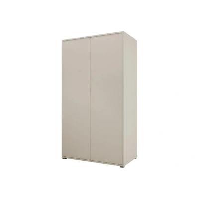 Abbildung von MIRJAN24 Kleiderschrank Gesita 2D (mit zwei Drehtüren) Kleiderstange, push to open