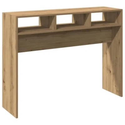 Abbildung von vidaXL Konsolentisch Artisan Eiche 105x30x80 cm Holzwerkstoff, Sofatisch, Dielentisch, Wohnzimmertisch, Flurtisch, Flur, Beistelltisch