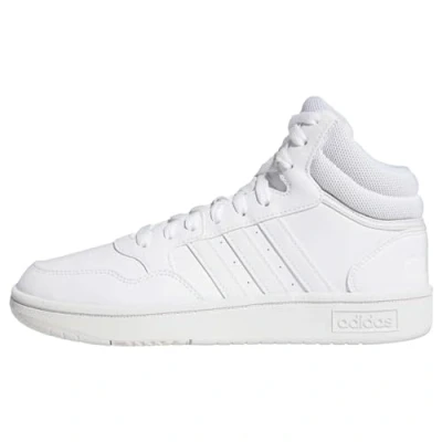 Abbildung von adidas Damen Hoops 3.0 Mid Classic Shoes Schuhe, Cloud White/Cloud White/Dash Grey, 38 2/3 EU