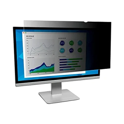 Abbildung von 3M Blickschutzfilter PF430W9B für Widescreen Monitor mit 109,22cm 43Zoll 16:9, Schwarz