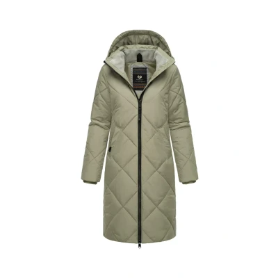 Abbildung von Ragwear Rebela Wintermantel, Damen, Größe: Small, Dusty olive