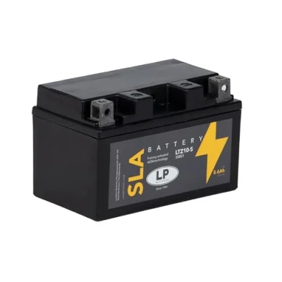Abbildung von LANDPORT Batterie 12V 8,6Ah SLA LTZ10 S kompatibel für Aprilia Mojito, RSV4 1000 Factory, BMW RR, Honda CB F Super Four