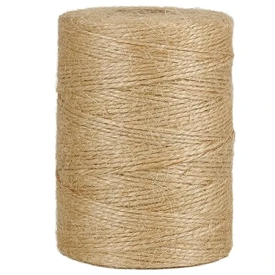 Abbildung von Vivifying 300m Jute Schnur, Braun Juteschnur für Garten Bilder Pflanzen Basteln