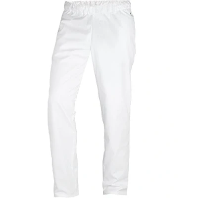 Abbildung von BP 1645 400 21 Sn Unisex Hose, mit Gummizug in der Taille, 215,00 g/m² Stoffmischung, weiß,