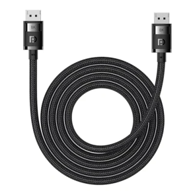 Abbildung von Baseus DP 8K to High Definition Kabel, 2 m, Schwarz
