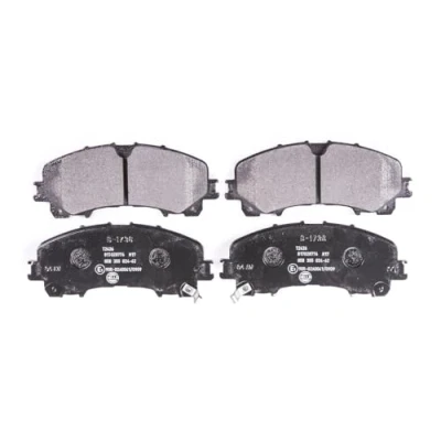 Abbildung von HELLA 8DB 355 024 621 Bremsbelagsatz mit akustischer Verschleißwarnung NISSAN: X Trail, RENAULT: Koleos 2, INFINITI: Q50 Limousine, Q60 Coupe