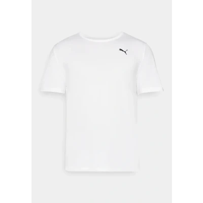 Abbildung von Puma Essentials Solid CAT TEE Small Sport Tshirt, Herren, Größe: Medium, White