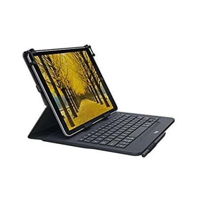 Abbildung von Logitech Universal Folio with Integrated Keyboard for 23 25,5cm / 9 10 inch Tablets (CH)