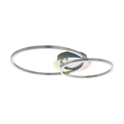 Abbildung von Eglo 75607 BEST CHOICE Deckenleuchte PALMAVES 3 weiss L:55cm B:39cm dimmbar 3000 6500K