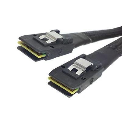 Abbildung von cablecc 70 cm internes Mini SAS 36 poliges SFF 8087 auf Pin Server Festplatten Raid Datenkabel