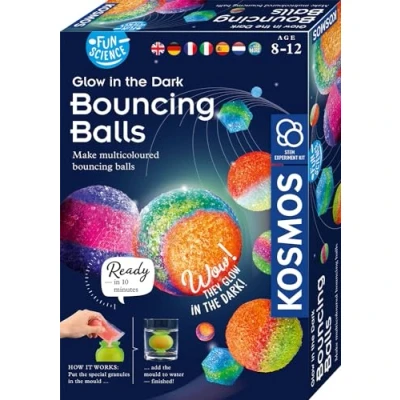 Abbildung von Kosmos Fun Science Experimentierkasten Glow In The Dark Springbälle