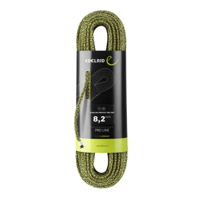 Abbildung von Edelrid 8.2 Starling Protect Pro Dry Zwillingsseil (Dunkelgrün 50 Länge in m) Schlingen
