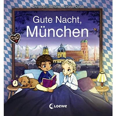 Abbildung von Gute Nacht, München: Zum Einschlafen ab 18 Monate Bilderbuch, Pappbilderbuch, Erinnerungsbuch, Geschenkbuch, Reisegeschenke (Gute Lieblingsstadt)
