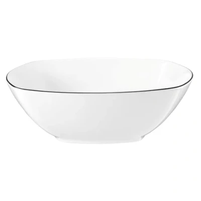 Abbildung von Seltmann Weiden Lido Black Line Schüssel eckig 24,5 cm