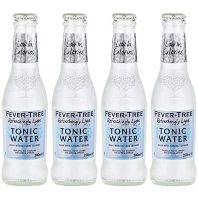Abbildung von Fever Tree Naturally Light Indian Tonic Water 4 X 200ML
