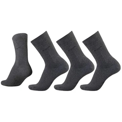 Abbildung von bugatti 3 PACK Socken, Herren, Größe: 39 42, Grau