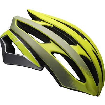 Abbildung von Bell Bike Unisex Erwachsene STRATUS Fahrradhelme, Matte/Gls Hi Viz Reflective, L