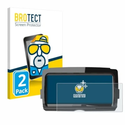 Abbildung von BROTECT Entspiegelungs Schutzfolie für Harley Davidson Soundstream V2 (2 Stück) Matte Displayschutz Folie, Anti Reflex, Fingerprint