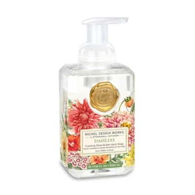Abbildung von Michel Design Works Foaming Hand Soap 16.9oz, Alpine Scent and Design, Shea Butter Aloe Vera Blend, Beautiful Container with Pump
