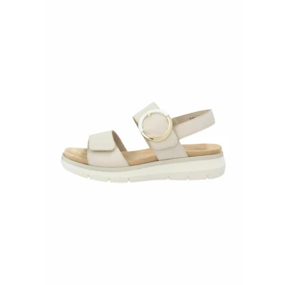 Abbildung von Remonte Plateausandalette, Damen, Größe: 39, Kreide Schuhe