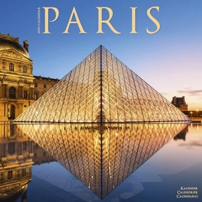 Abbildung von Paris 2025 16 Monatskalender: Original Avonside Kalender [Mehrsprachig] [Kalender] (Wall Kalender)