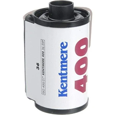 Abbildung von Kentmere 400asa schwarzweiß Film 35mm 36exp Packung mit 5 stück