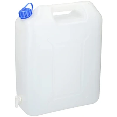 Abbildung von Edco 20L Wasserträger Können Mit Hahn Weiß