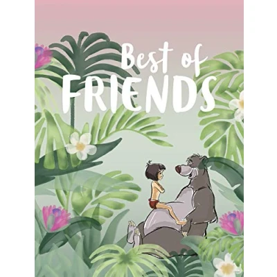 Abbildung von Komar Bild &quot;Jungle Book Best of Friends&quot;, Disney, (1 St.), Wandbild zur Dekoration im Kinderzimmer ohne Rahmen