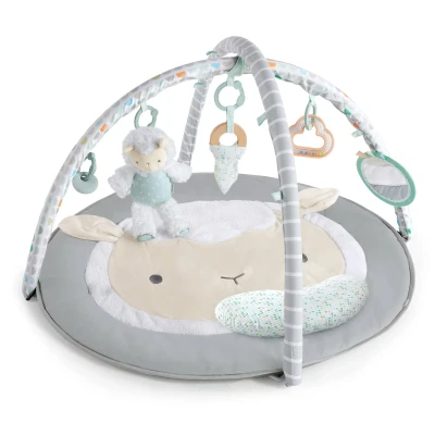 Abbildung von Ingenuity Sheppy’s Spot Plush Spieldecke Mit Spielbogen, Babyspielzeug