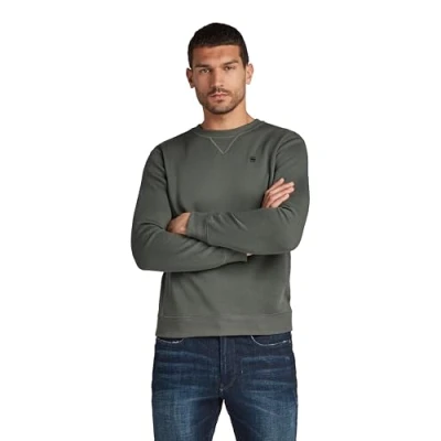 Abbildung von G Star Premium CORE Sweatshirt, Herren, Größe: XS, Wild olive