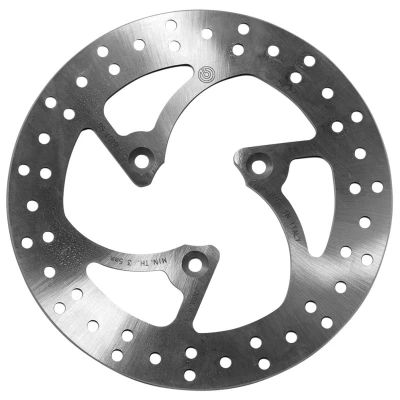 Abbildung von BREMBO Bremsscheibe Fixed , Serie Oro vorne 226mm 4mm 3 gelocht 68B40758 Bremsscheiben, Scheibenbremsen