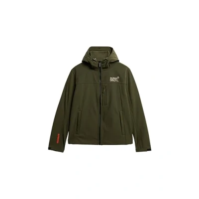 Abbildung von Superdry Outdoorjacke HOODED SOFT SHELL TREKKER JKT