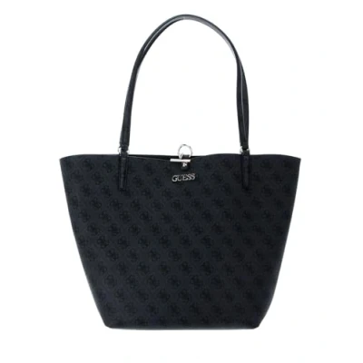 Abbildung von Guess ALBY 4GLOGO Handtasche, Damen, Größe: One Size, Schwarz