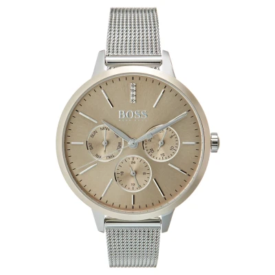 Abbildung von BOSS Uhr silvercoloured, Damen, Größe: One Size, Silver coloured