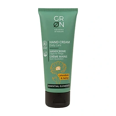 Abbildung von G R N shades of nature [GRÜN] Biokosmetik Handcreme Tägliche Pflege Bio Hanf &amp; Ringelblume schnell einziehende Textur vegan 75 ml