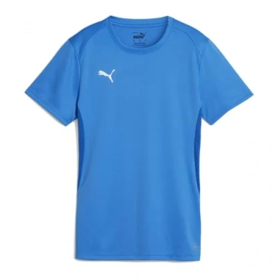 Abbildung von Puma Teamgoal Tshirt basic, Damen, Größe: Large, Hellblauweiss