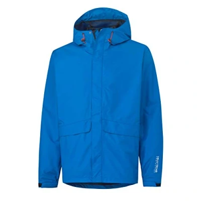 Abbildung von Helly Hansen Workwear Herren Regenjacke Waterloo 70127 Wetterschutz Jacke 530 M, Blau, M EU