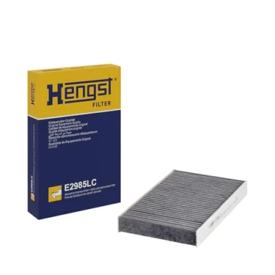 Abbildung von HENGST FILTER E2985LC Innenraumfilter Aktivkohlefilter 238 152 30 NISSAN: Juke, Pulsar Schrägheck, RENAULT: Megane 3 Fluence